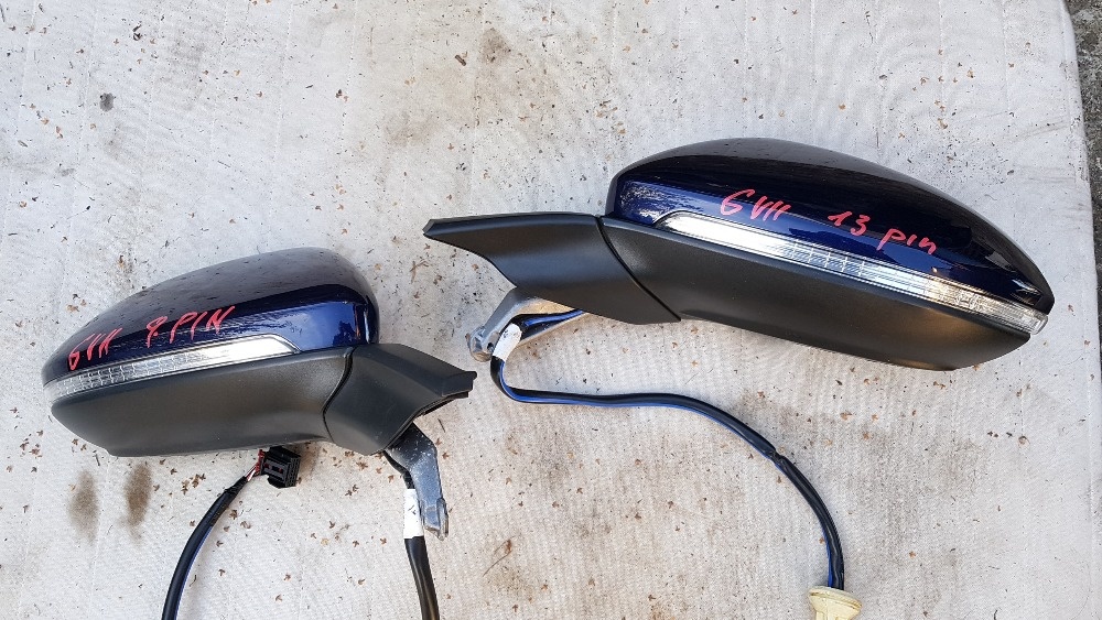 vw golf VII. hb i variant 4x kapota, blatníky světla dveře - 18