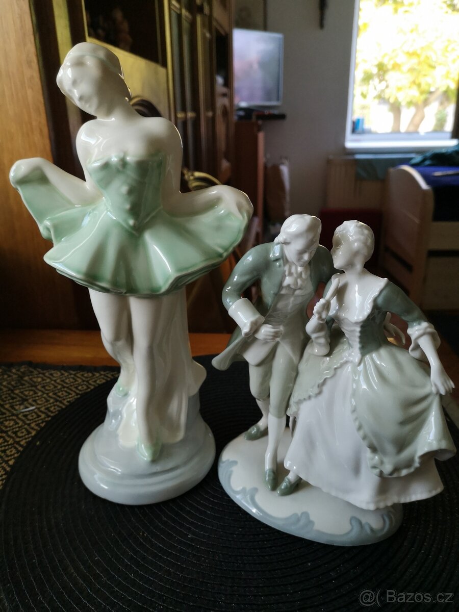 porcelánové sošky značené - 18