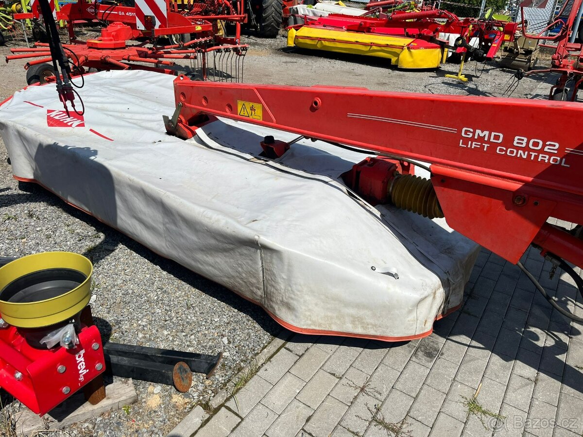 Disková sekačka KÜHN GMD 802 LIFT CONTROL PERFEKTNÍ STAV - 18