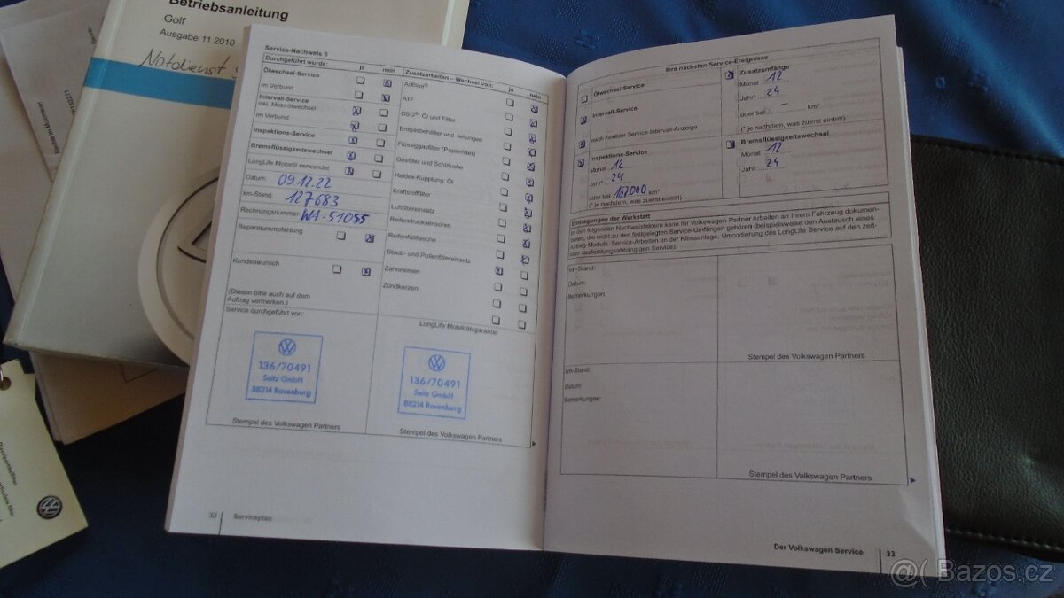 Volkswagen Golf, VI Team 1,6 TDI serviska Top 147 tkm. - 18