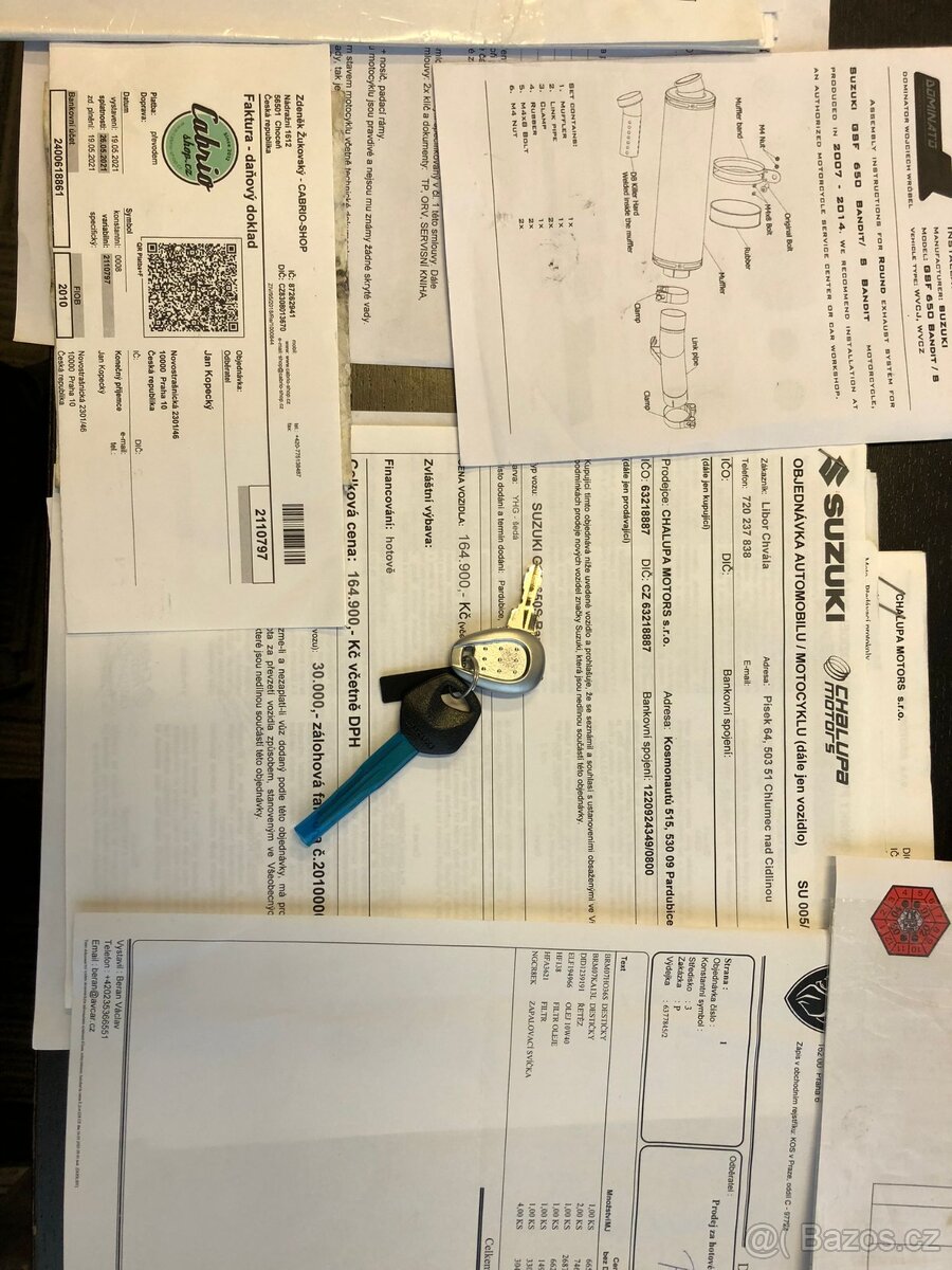 Suzuki GSF 650S Bandit, možnost splátek a protiúčtu - 18