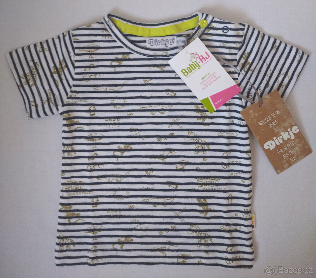 NOVÁ chlapecká trička vel.62-74 25Kč/ks - 18
