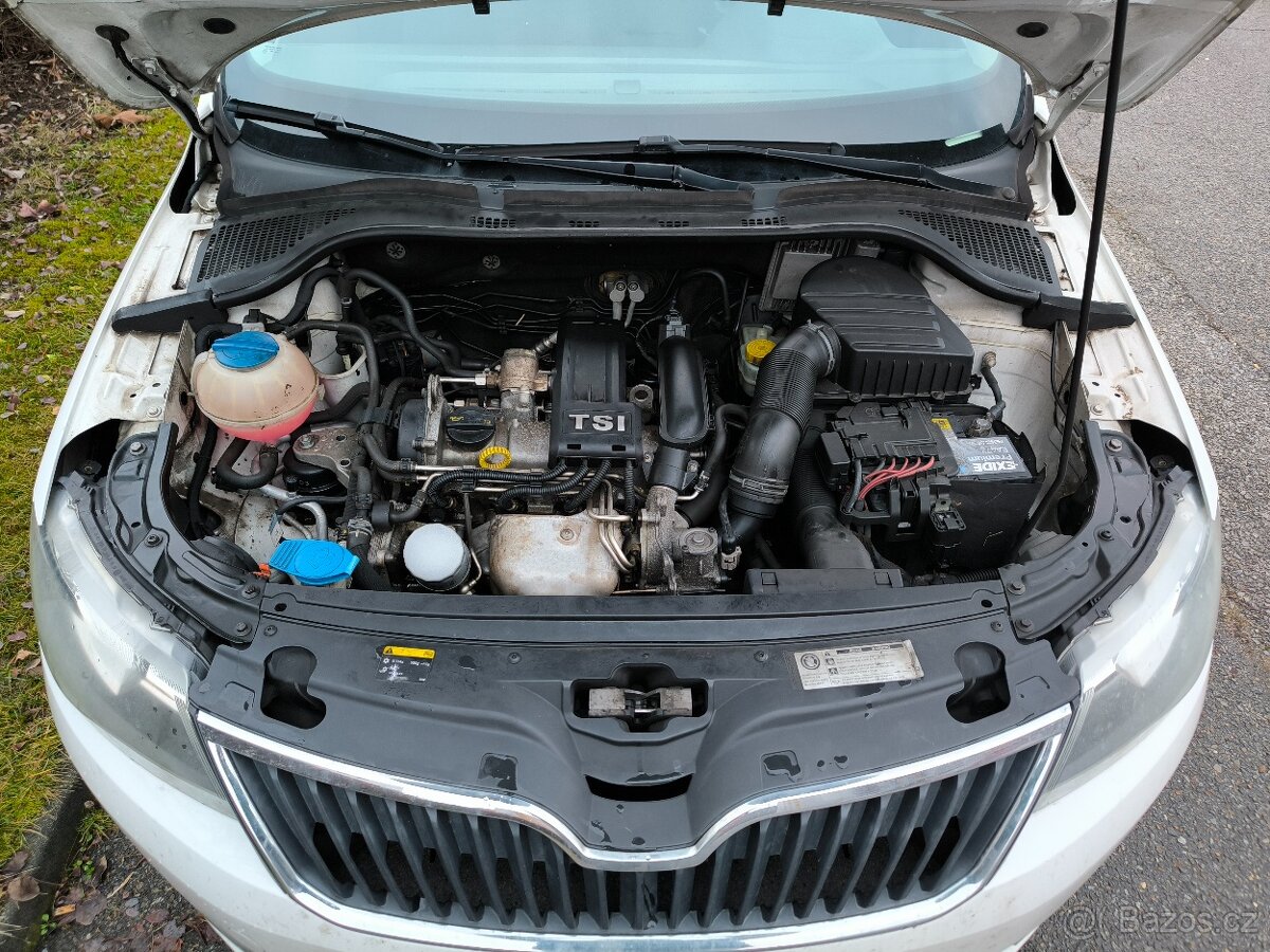 ŠKODA RAPID 1.2 TSI 63kw, r.v. 2013, DOBRÝ STAV, PŮVOD ČR - 18