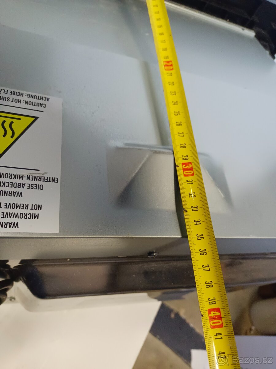 BEKO vestavná mic.trouba s horním grilem, nerez - 18
