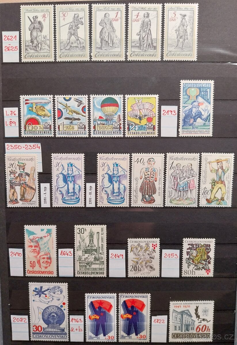 Známky ČESKOSLOVENSKO – 2 - 18