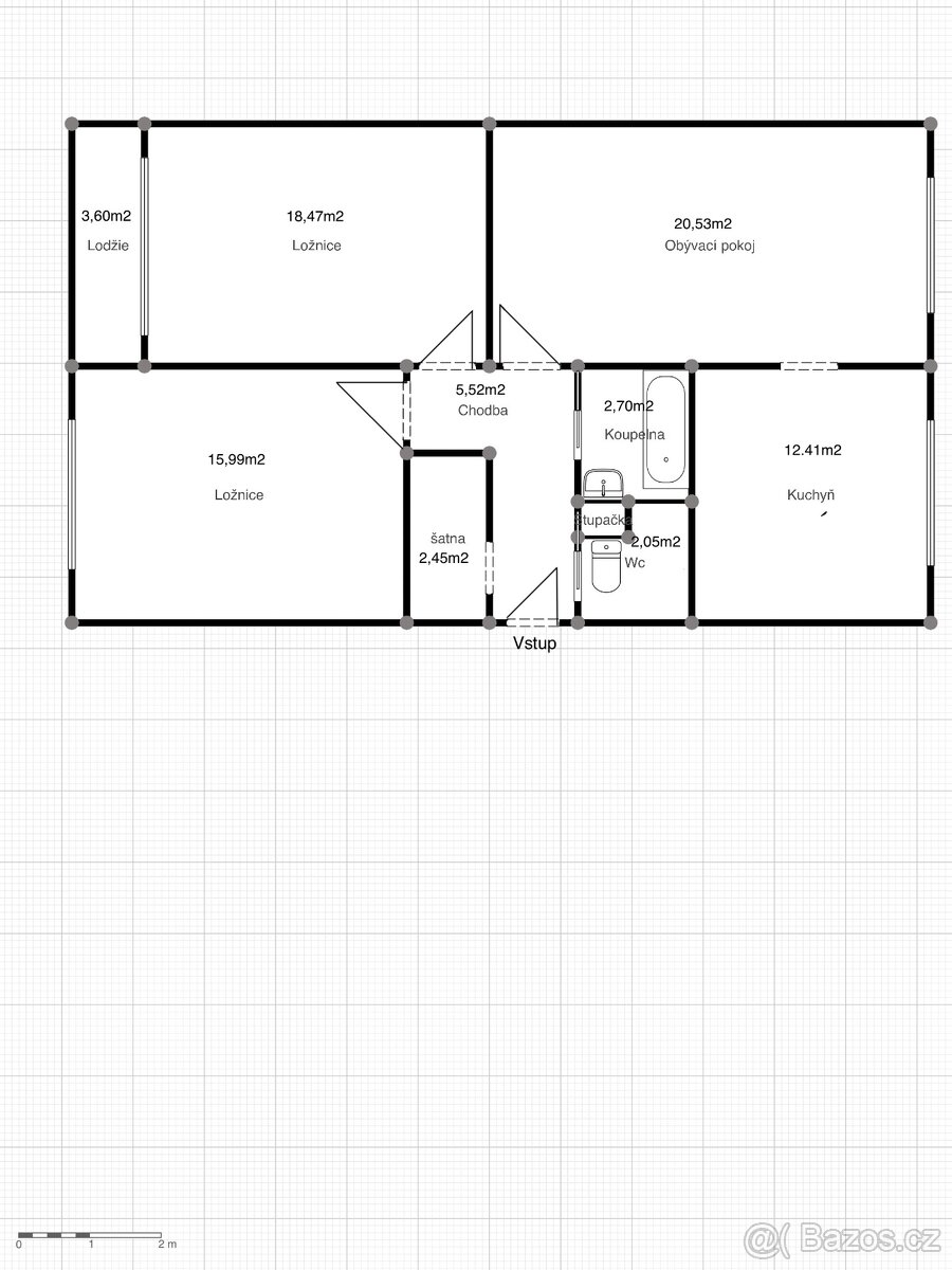 Byt 3+1 Teplice Šanov II - 18