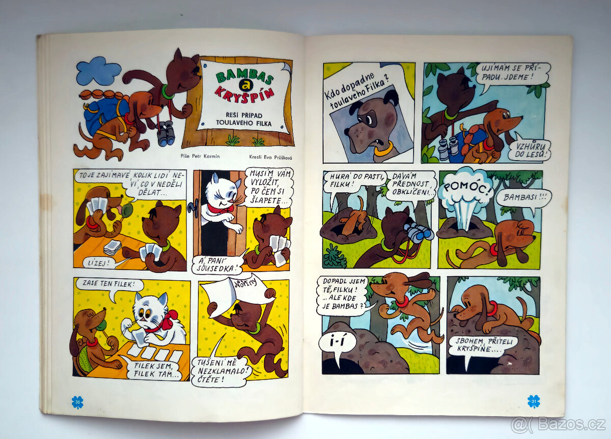 Čtyřlístek č. 28 - Boj o zlato - Original - NELUŠTĚNÝ - 18