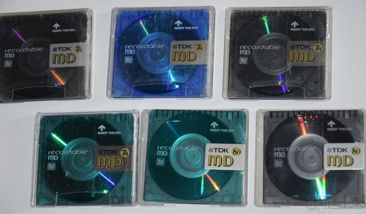 Minidisc SONY MDS-JB 920, DO, manuál, QS řada, MD disky - 18