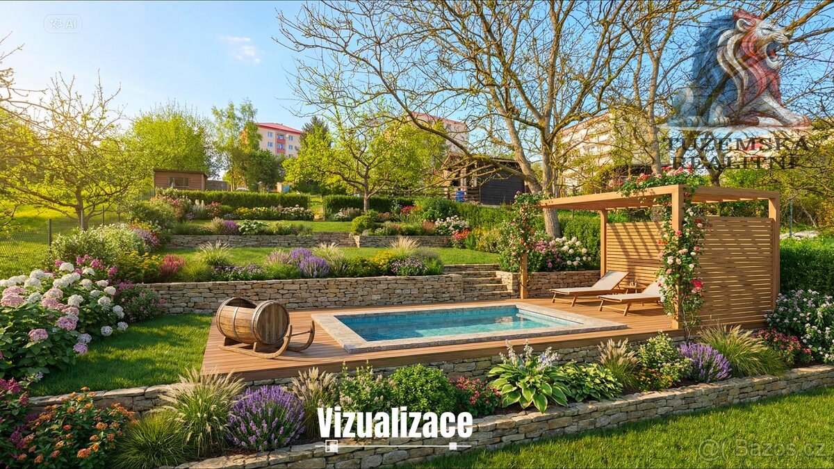 Zahrada 415 m2 v Brně v Bystrci. - 18