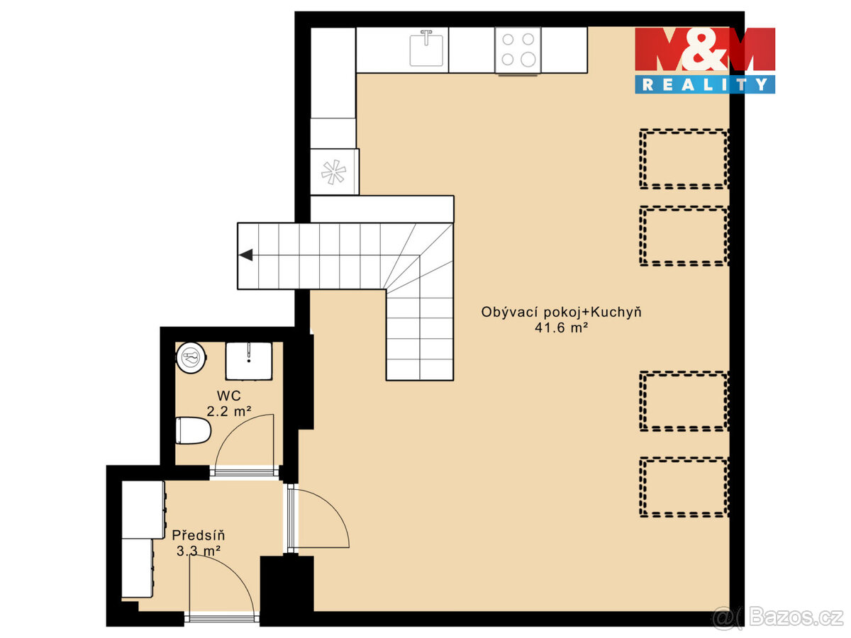 Prodej bytu 3+kk, 92 m², Praha, ul. Křižíkova - 18