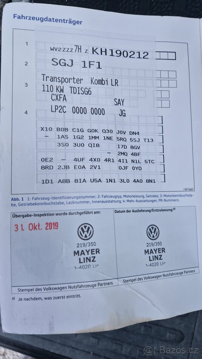VW Transportér T6 2,0TDI 110kW 9miest 2019/11, LONG - 18