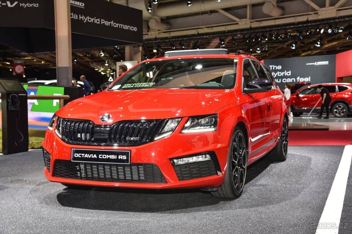 PREDNI MASKA OCTAVIA 3 / 3FL / 4 RAMECEK GRILU MASKY CERNY - 18