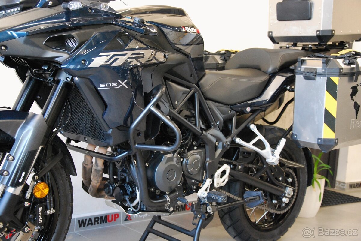 Benelli TRK 502 X - VÝPRODEJ,hezký stav,původ ČR,po 2. maj. - 18