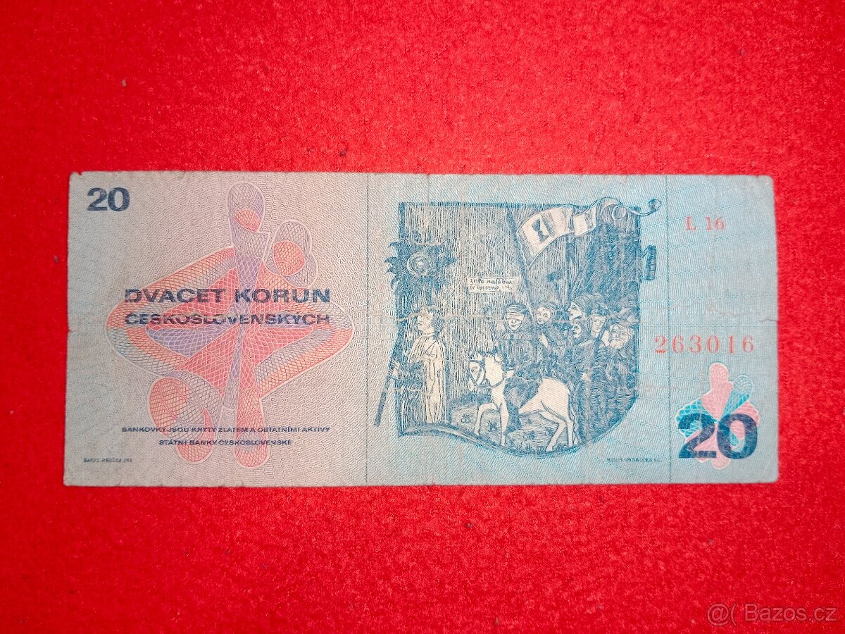 2 ) Československé bankovky 10 ks + 1 ks - celkem 11 ks - 18