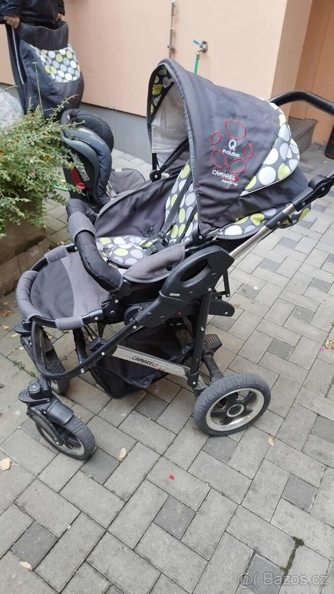 Camarelo Q Evolution dětský kočárek 3v1 - 18