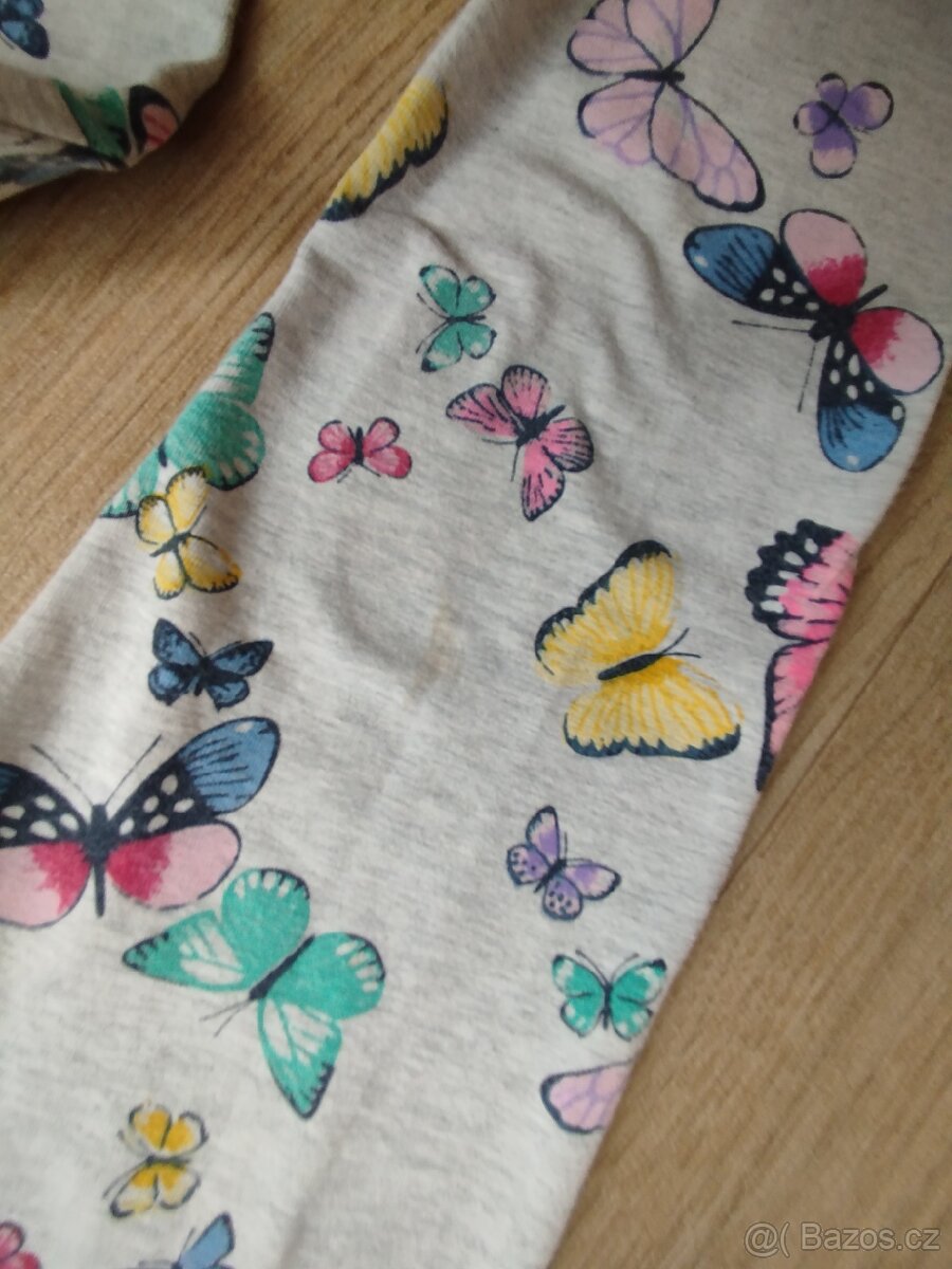 Oblečení Tchibo, H&M, vel.134, mikina, šaty, legíny - 18