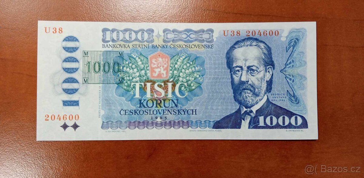 ČESKOSLOVENSKÉ PAPÍROVÉ BANKOVKY - 18