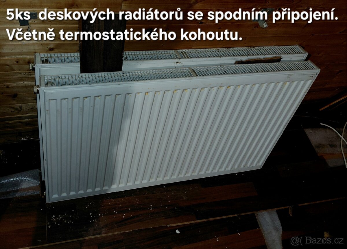 5ks Radiátory deskové 21 VK (60×100×7) - 18