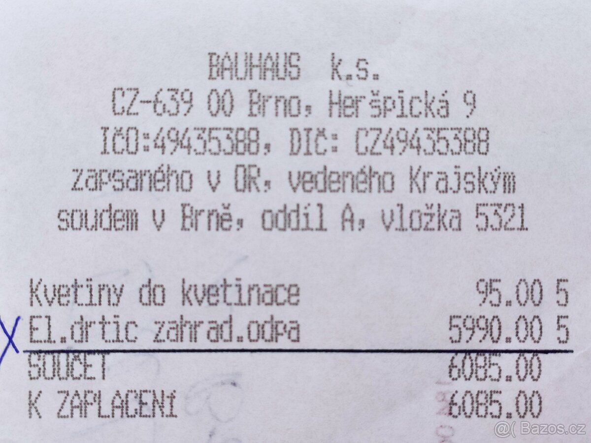Elektrická BEZHLUKOVÁ řezačka drtič štěpkovač - 18