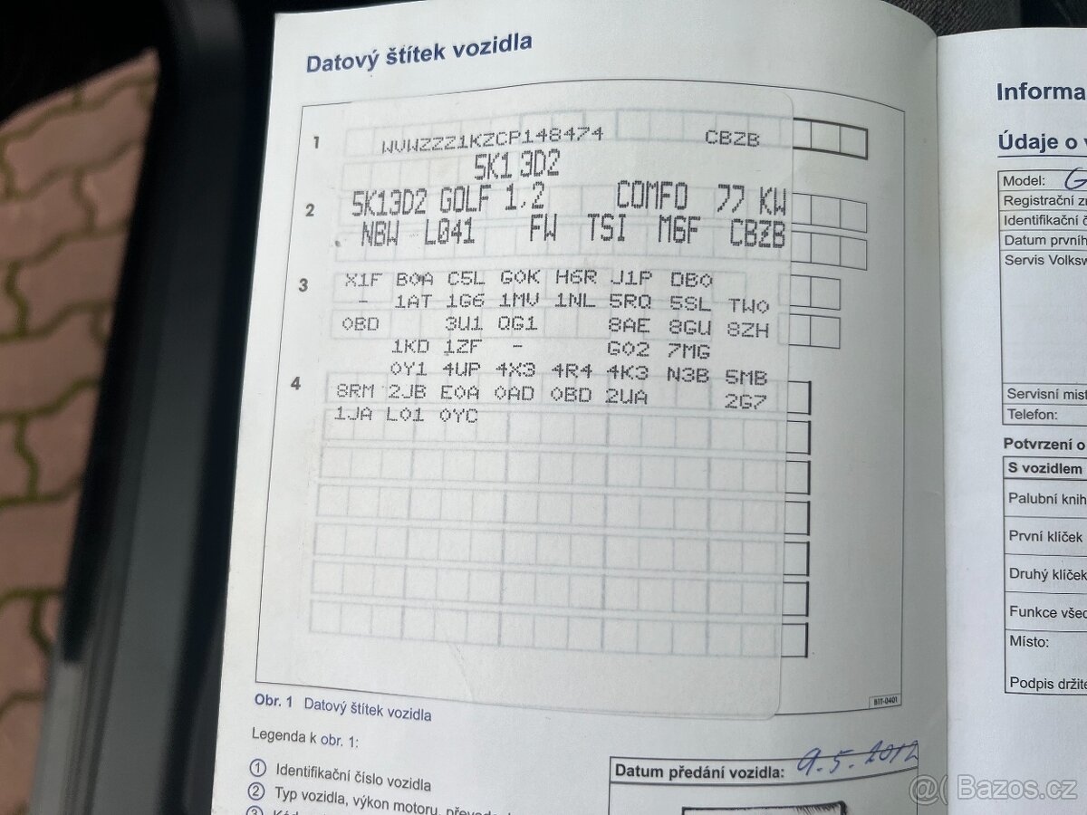Volkswagen Golf 1.2TSI 77KW,ALU,DIGIKLIMA,ESP - 18