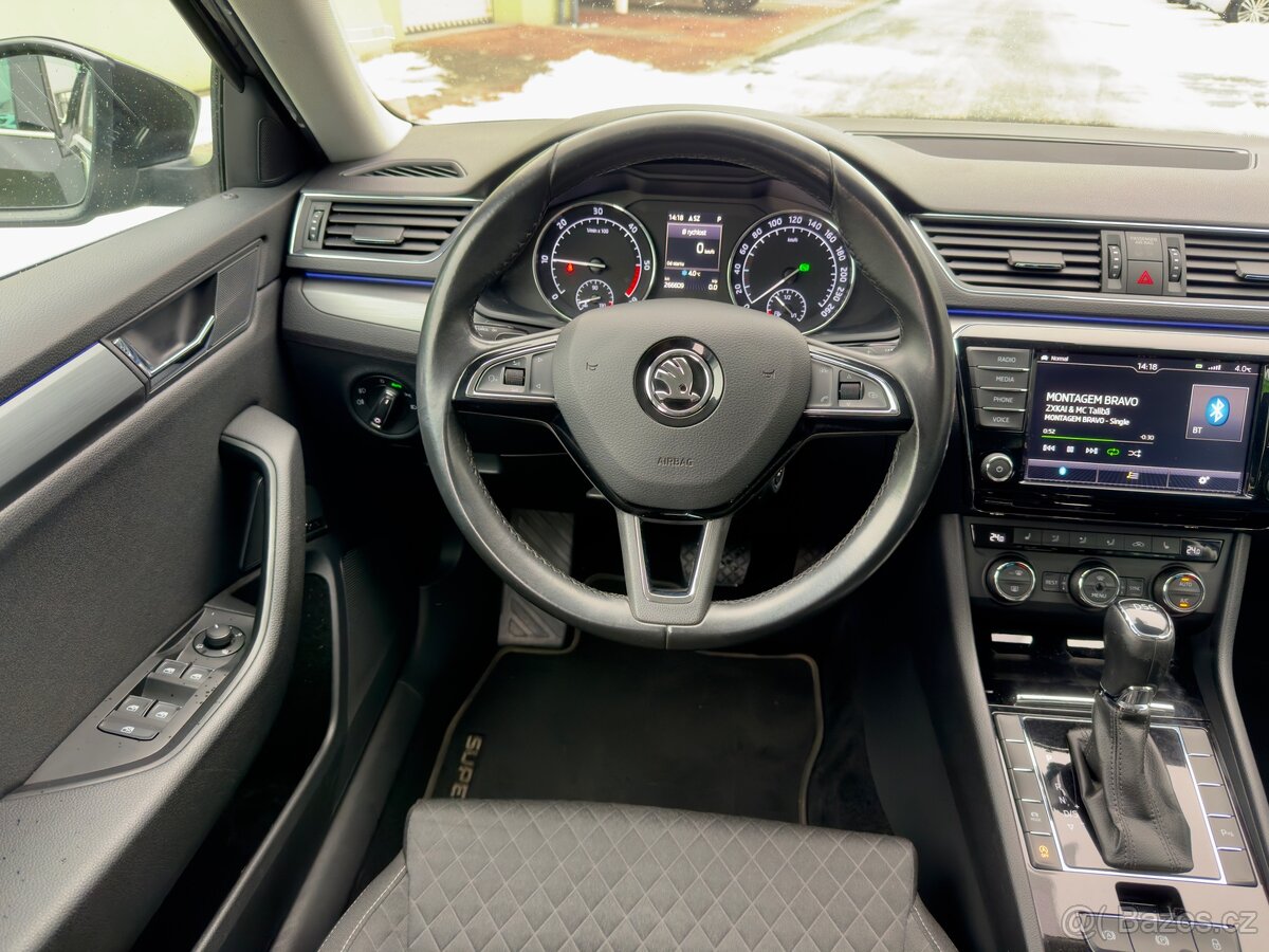 Škoda Superb 2.0 TDI 110kw DSG/Canton/DCC/ Výbava - 18