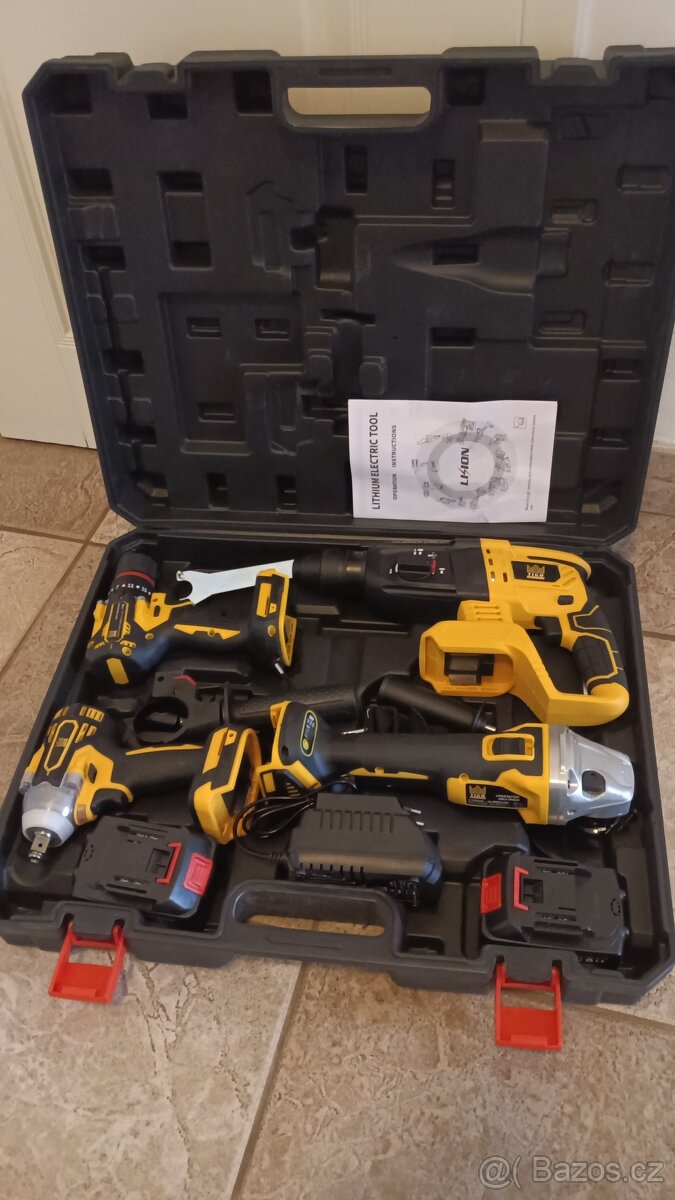 Elektrické nářadí - flexa,vrtačka,šroubovák,rázák - Výprodej - 18
