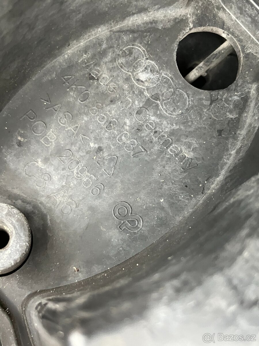 maska audi a6 c8 cerna 18-23 grill mrizka cerna - 18