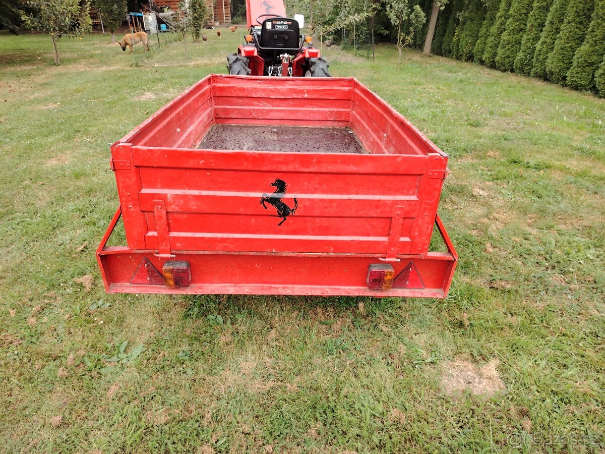 Malotraktor Mitsubishi + vlečka - 18