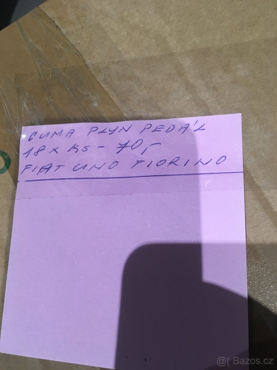 Prodám díly interiéru Fiat UNO, Fiorino - 18