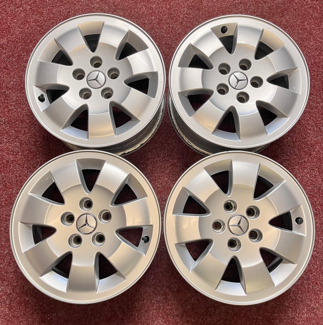 5x108 R15 Mercedes Citan ORIGINÁL Alu disky - ET 44 - 18