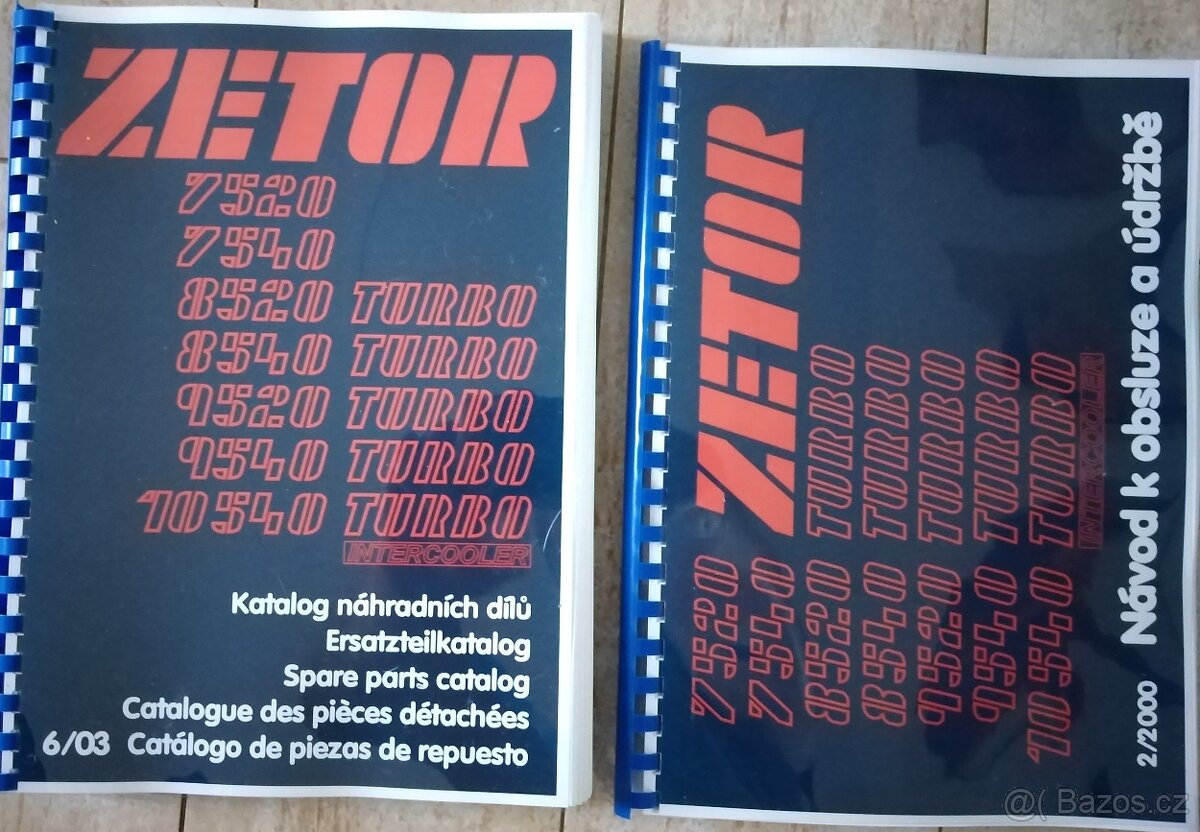 ZETOR 7520 - 10540 PŘÍRUČKY - 18