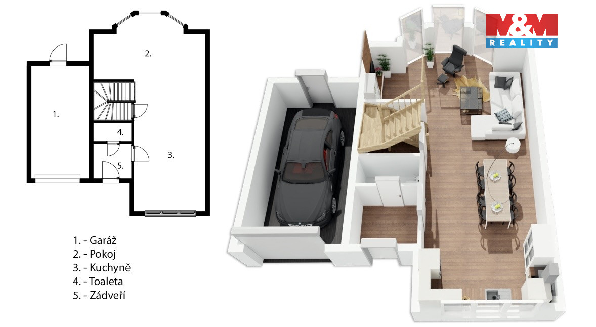 Prodej RD, 150 m², Hostivice, ul. náměstí Jana IV. z Dražic - 18