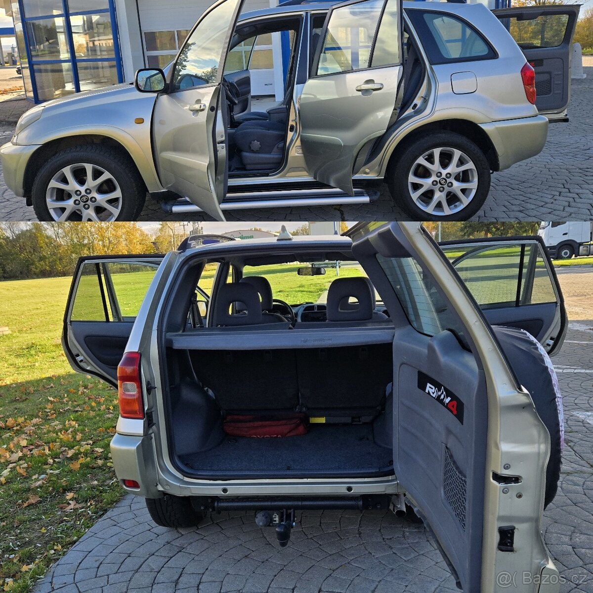 TOYOTA RAV4 1,8VVTi 16v 4x2 BENZÍN, TAŽNÉ STK 2027 ALU - 18