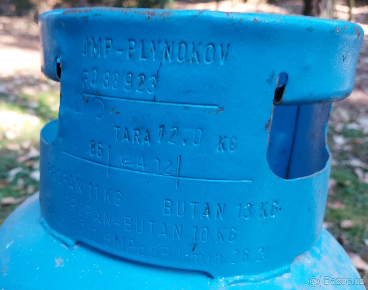 2x propanbutan lahev, 10kg - 18