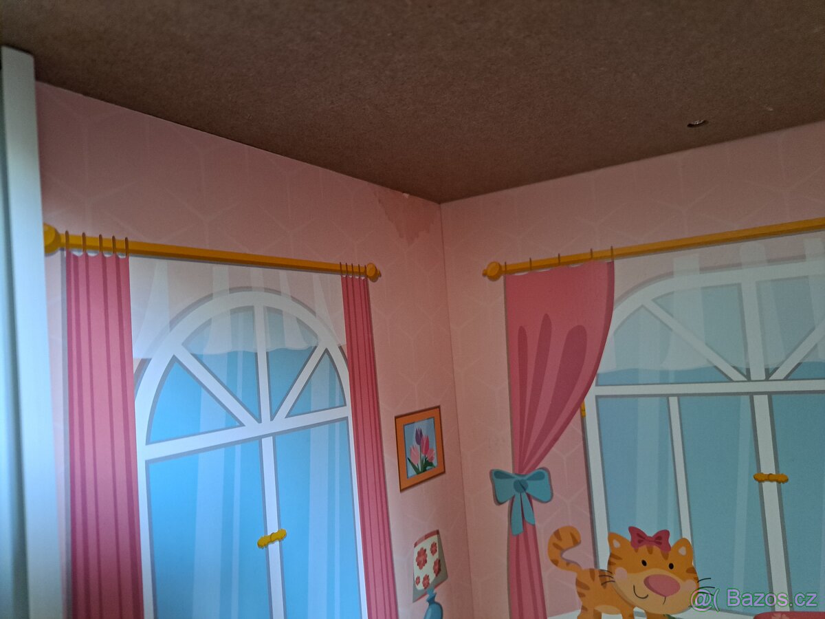 Velky dřevěný dům Woody pro panenky - 18