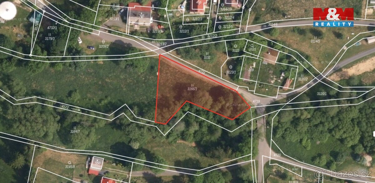 Prodej pozemku 1446 m², Stará Voda - 18