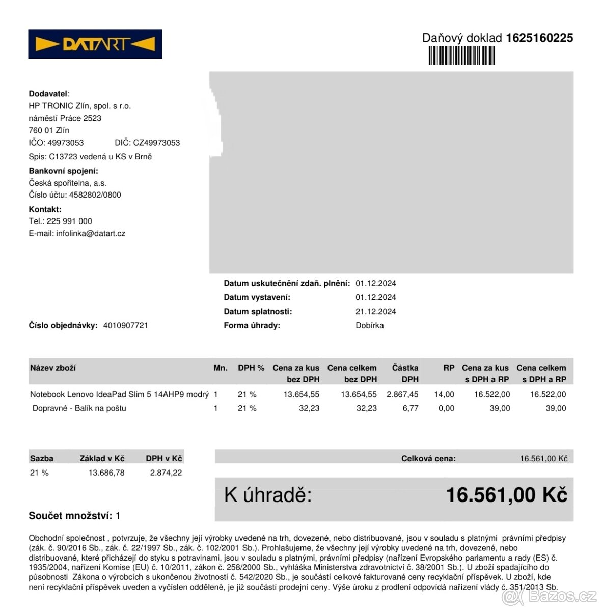 Lenovo IdeaPad slim 5 14" oled ahp9 - 18