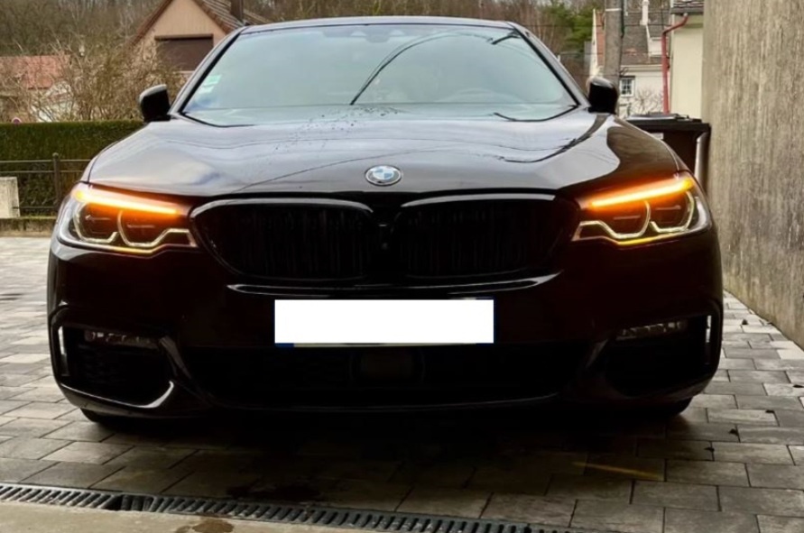 CERNA MASKA GRIL BMW rad 5 model G30 G31 G38 - 18