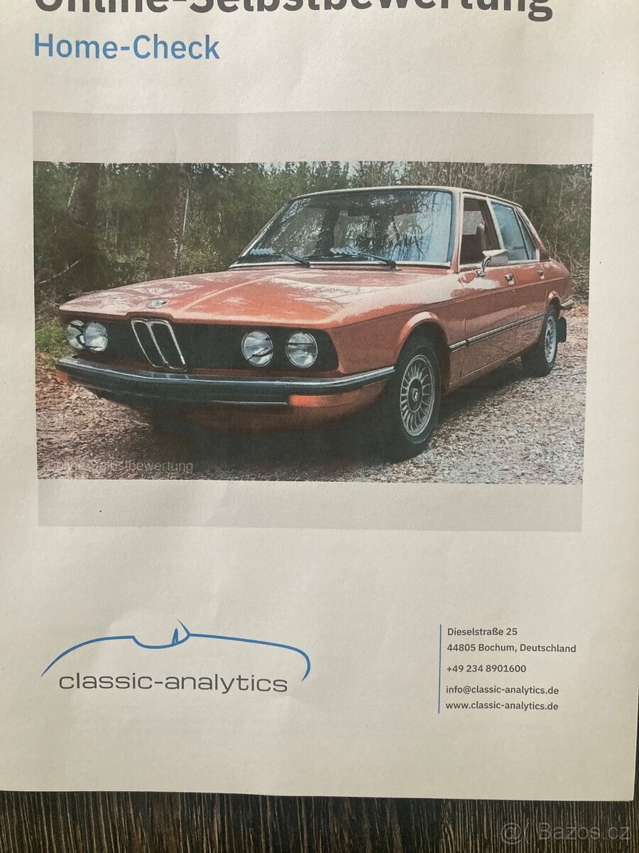 BMW e12 520i 1977 vzácný model - 18