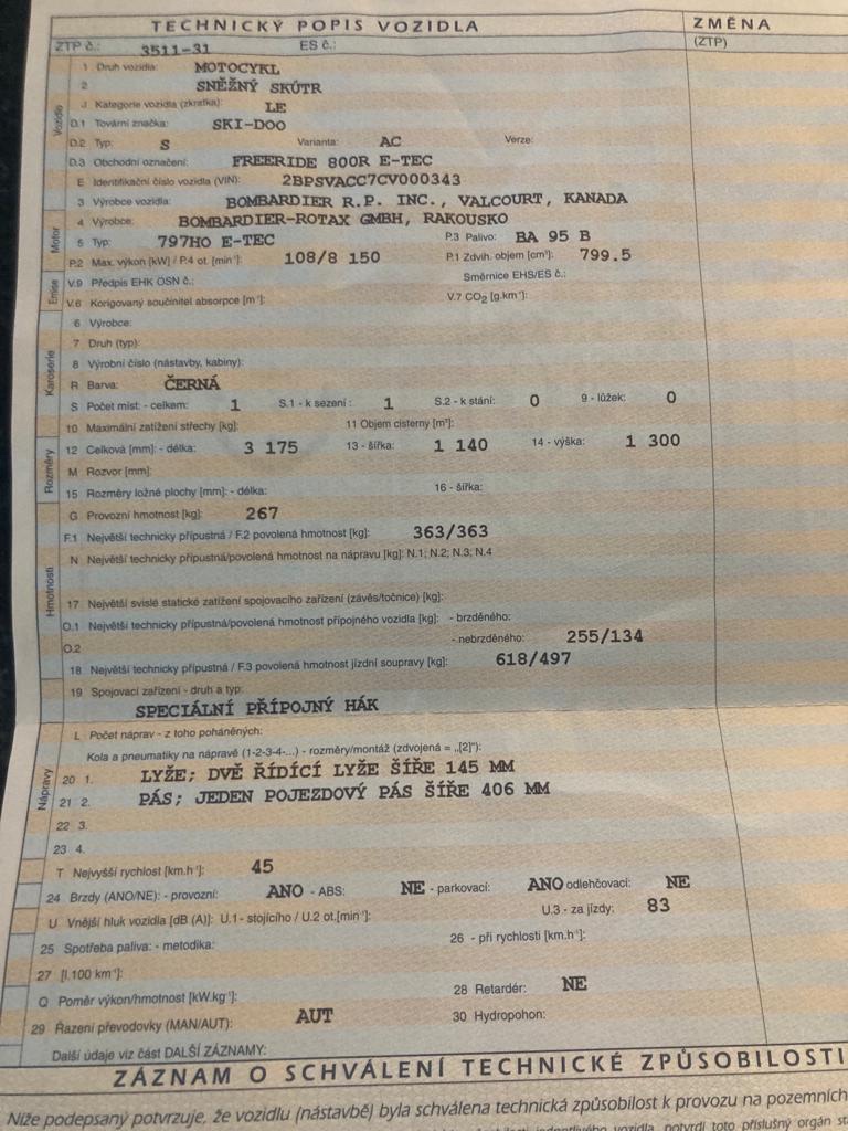 SKI-DOO Freeride 800R E-TEC - 18
