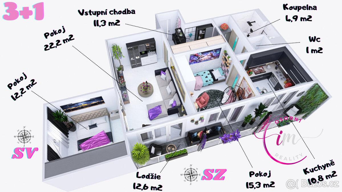 Prodej bytu 3+1 Jihlava, Nad Plovárnou - 18