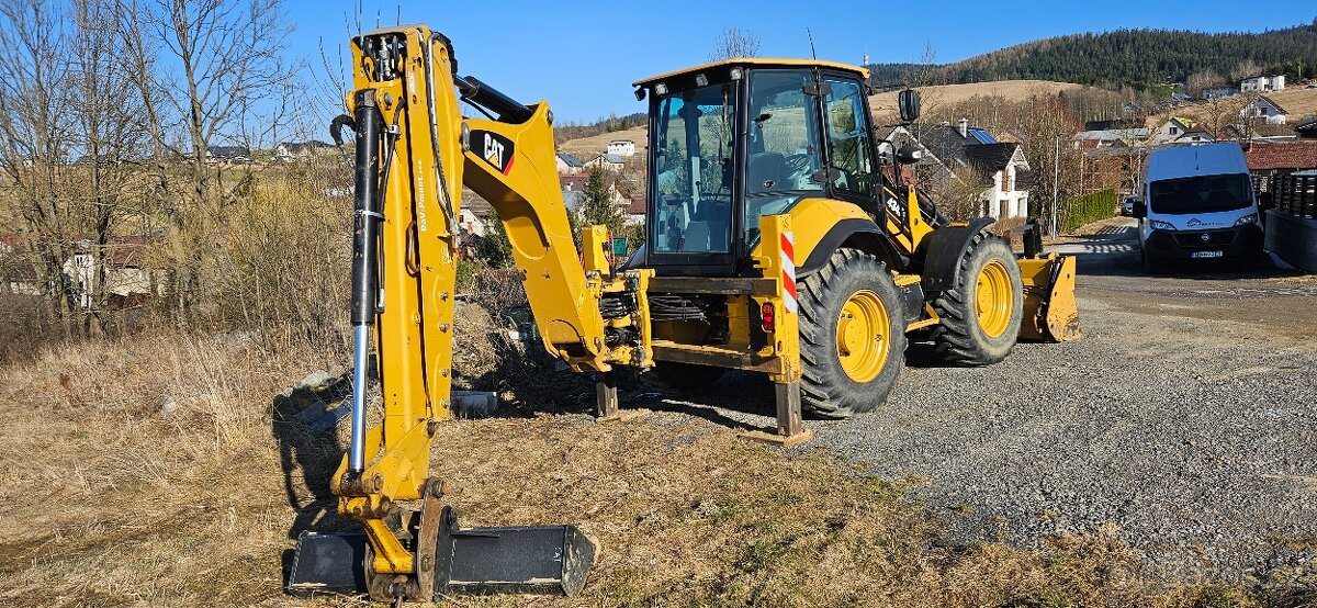 Caterpillar Cat 434 F2, Traktorbager 444 - 18