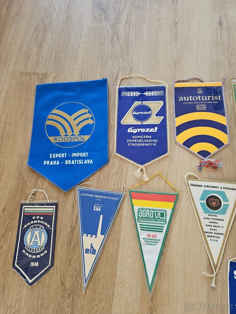 Historické vlaječky 1920 - 1980 - 18