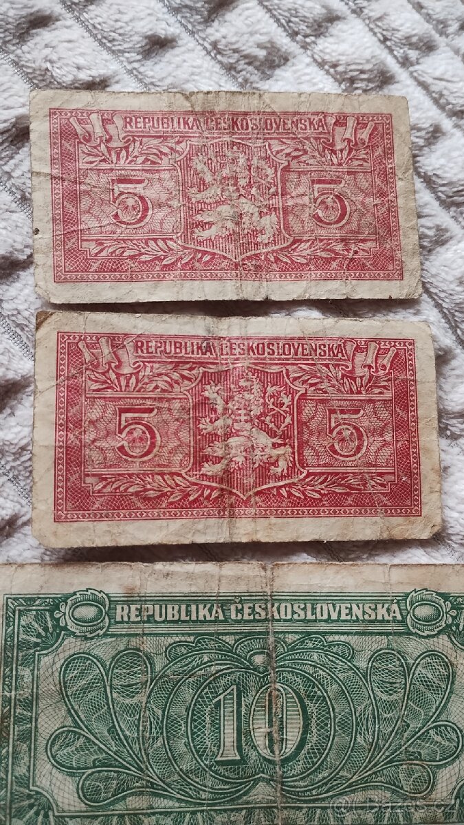 Bankovky -3 kusy - 18