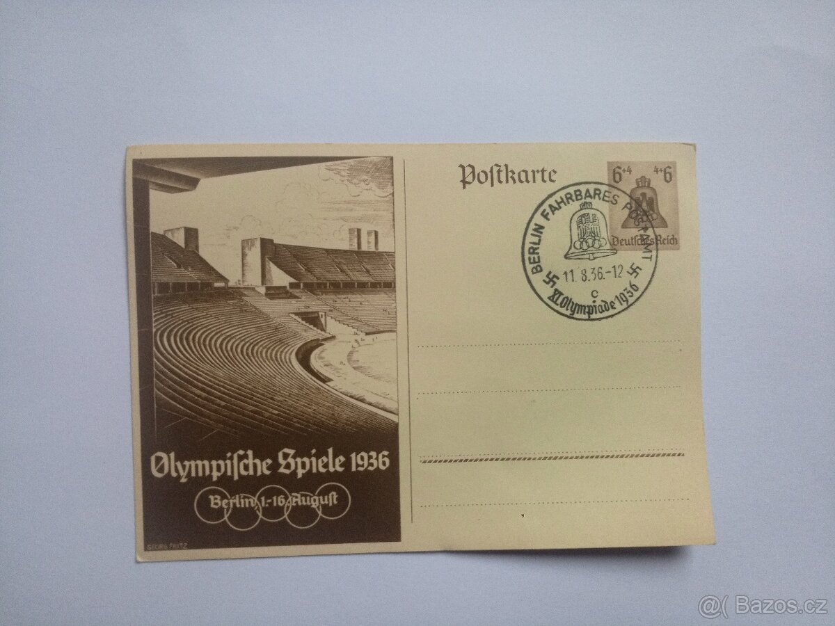 Staré poštovní známky psaní dopis Liberec Reichenberg 2 - 18