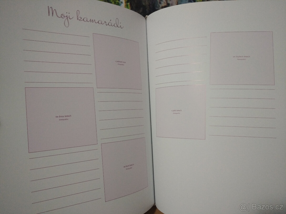 Upomínkové knihy Mých prvních pět let NOVÉ - 18