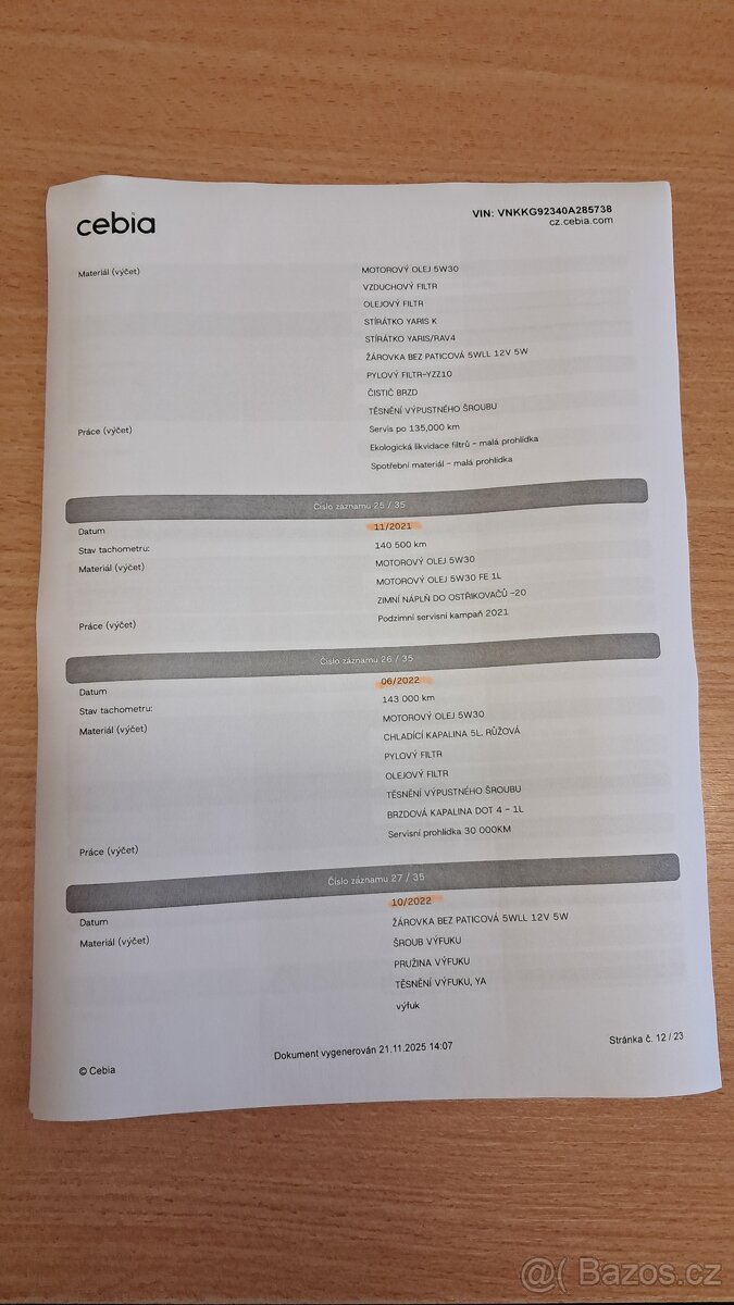 Toyota Yaris, 1.0i / Plný Servis Toyota - 18