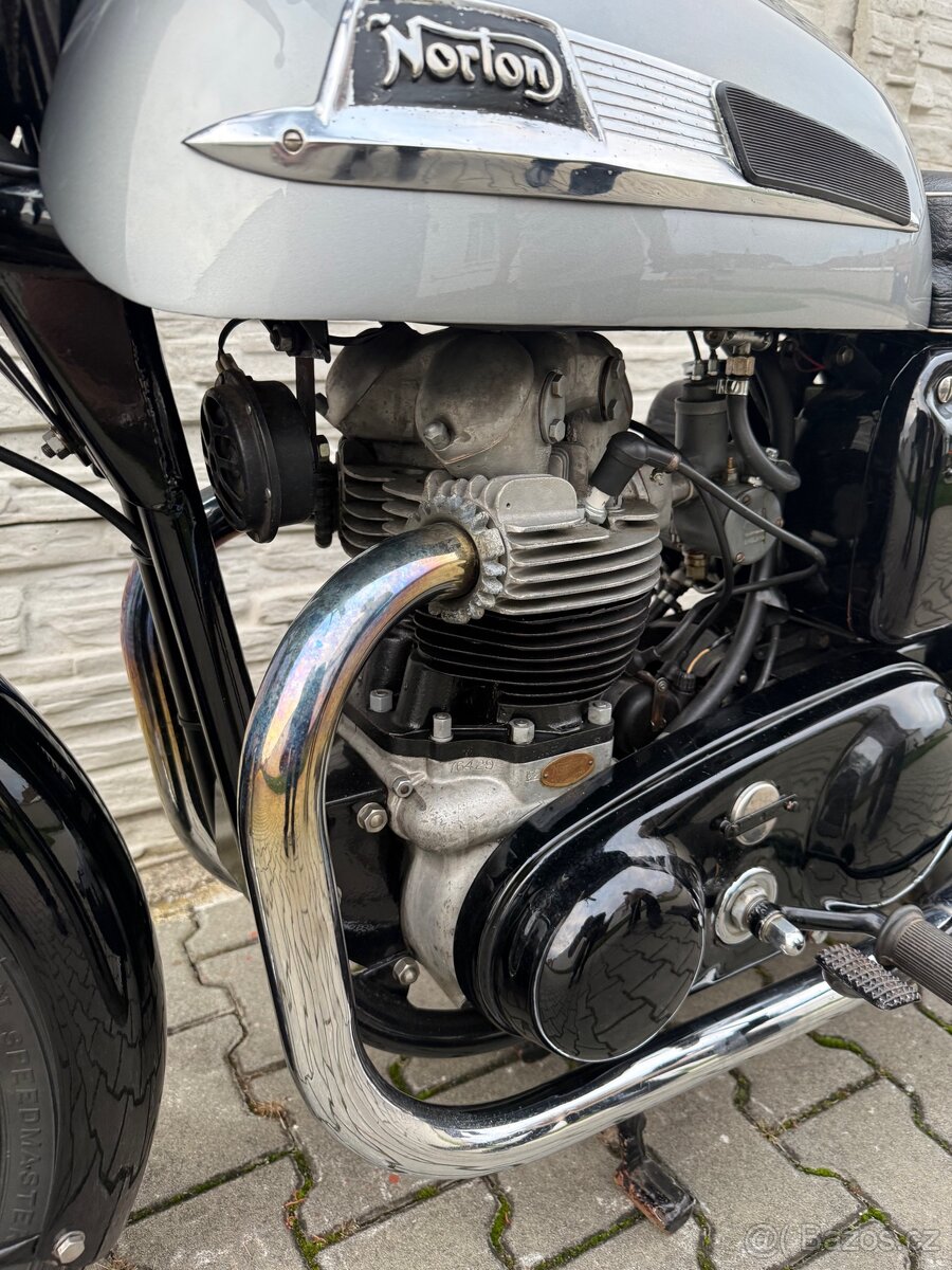 Norton Dominator 88 500ccm , r.v.1961 - krásný stav - 18