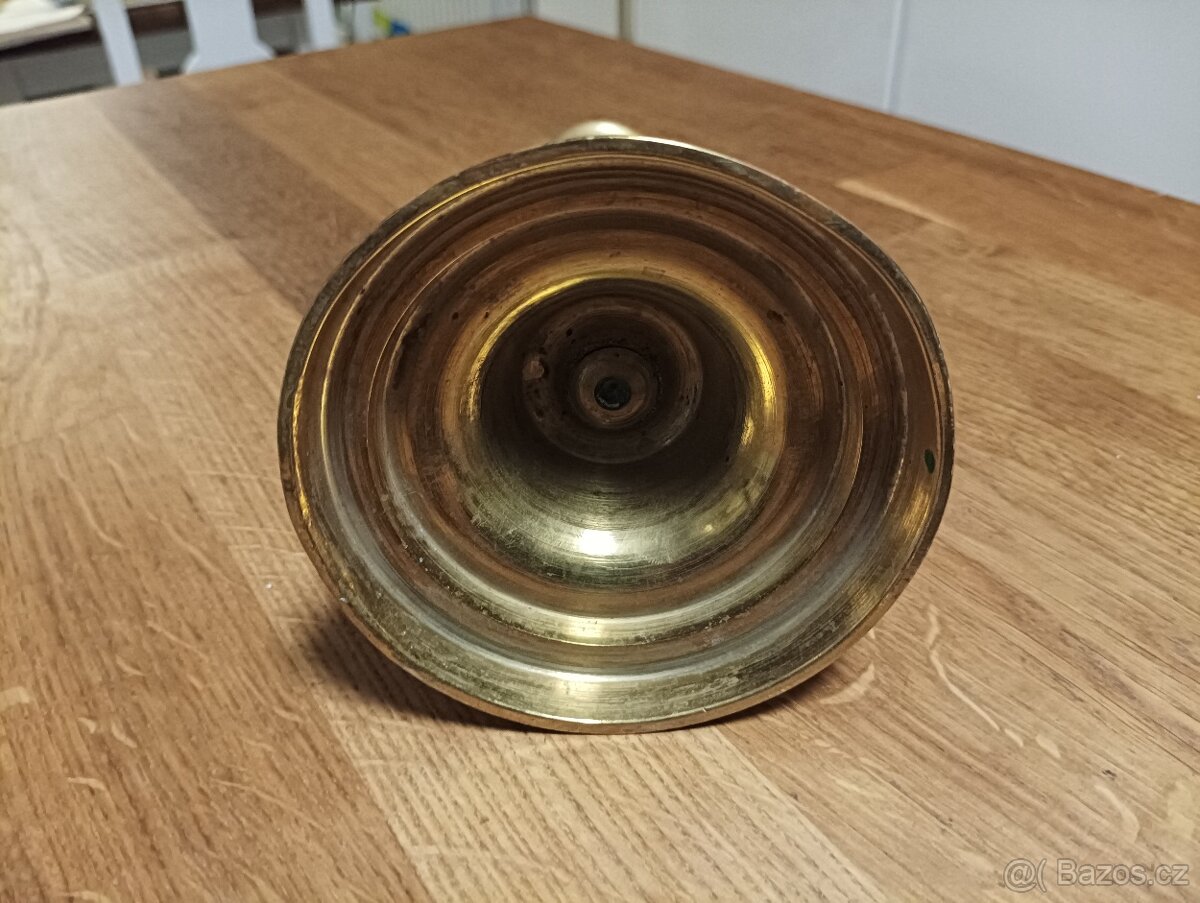 MOSAZNÝ EMPÍROVÝ SVÍCEN -BIEDERMEIER-19. STOLETÍ FRANCIE - 18