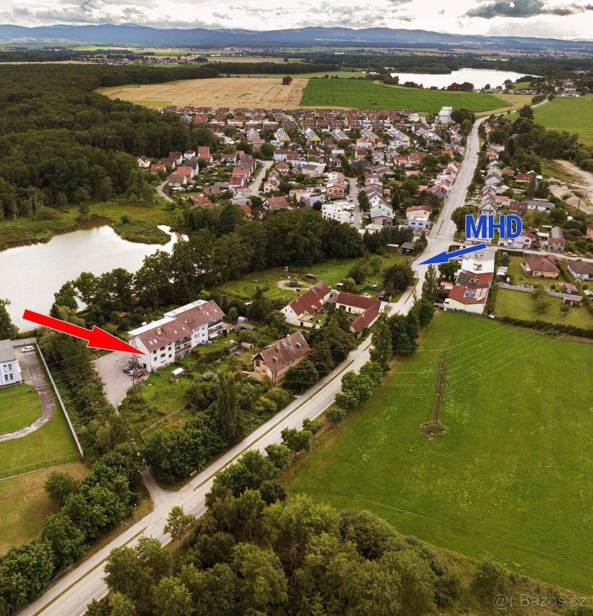 Byt 3+1, 82m² s lodžií, se zahrádkou a parkováním, Zavadilka - 18